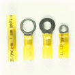 12-10 AWG Yellow Heat Shrink Terminals and Wire Connectors