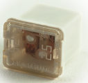 Low Profile JCASE Cartridge Fuse 25 Amp White