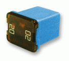 Low Profile JCASE Cartidge Fuse 20A Blue