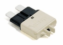 ATO/ATC 25 AMP Low Profile Manual Reset Circuit Breaker (White) 1 each
