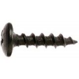 Phillips Truss Head Black Oxide Screws