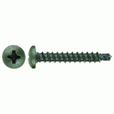 Phillips Pan Head Tek Black Oxide Self Tapping Screws