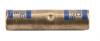 6 Gauge Heavy Duty Seamless Butt Connector (Blue)