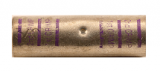 3/0 AWG Heavy Duty Seamless Butt Connector (Purple)