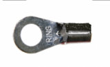 8 AWG 1/4" Stud Un-Insualted Brazed Seam Ring Terminal