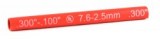 .300" - .100" Heavy Wall Adhesive Heat Shrink 12" Long Red