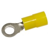 4 Ga 1/4"Nylon Ring Terminal