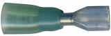 16-14 AWG Blue Heat Shrink Female Fully Insulated Quick Disconnect Terminal .187