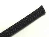 1/4" Black EXS Black Expandable Braided Sleeving