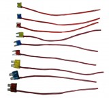 Low Profile Mini Fuse with pigtail wire 20 Amp (Yellow)