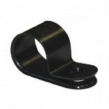 3/16" Black Nylon Cable Clamp