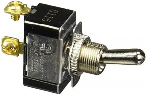 On-Off Toggle Switch SPST screw terminals
