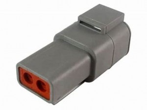 2 Way Socket Deutsch DTP series