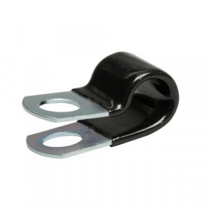 3/4" Vinyl Coated Steel Cable Clamp 3/8" stud