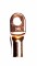 2/0 AWG 3/8" Stud Copper Lug in Bag of 5